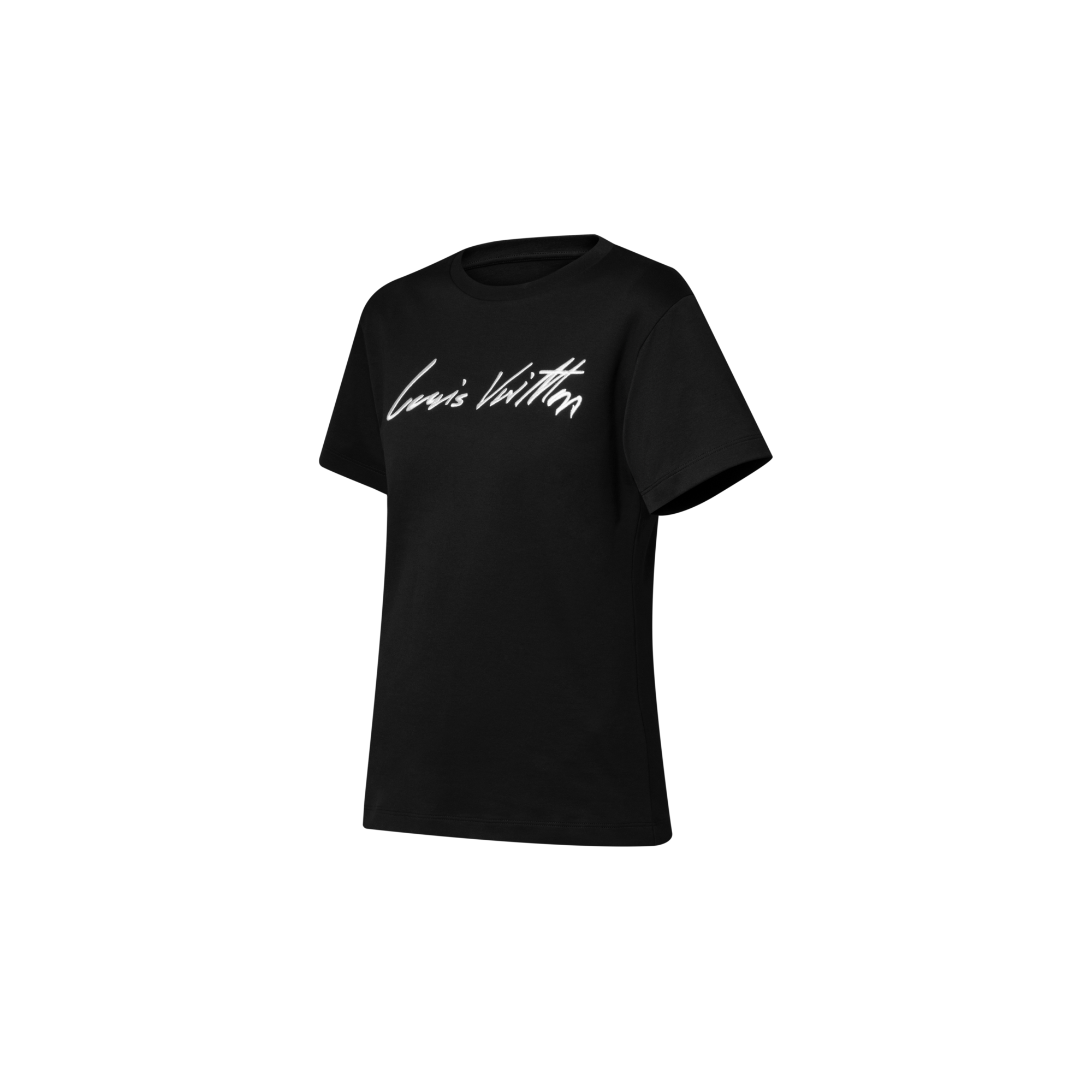 Cursive Signature T-Shirt - Women - Ready-to-Wear | LOUIS VUITTON ®